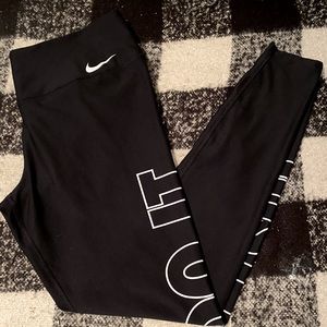 Nike Power Training “just do it” leggings